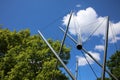 Sculpture in Public Park Ã¢â¬Å¾Planten un BlomenÃ¢â¬Å in Hamburg. Germany Royalty Free Stock Photo